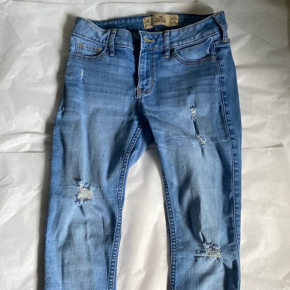 Hollister super skinny size 0 jeans